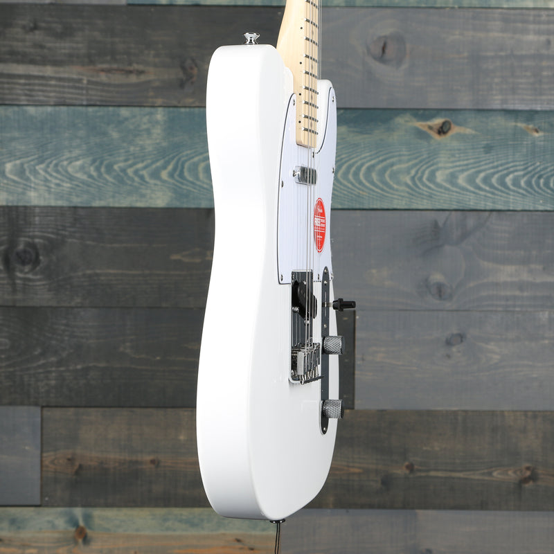 Squier Affinity Series Stratocaster Electric Guitar - Olympic White with  Maple Fingerboard