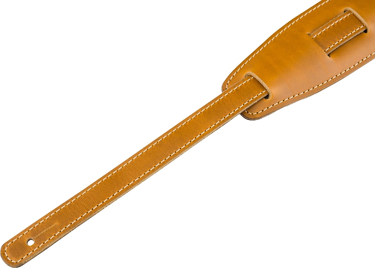 Fender Mustang Vintage Saddle Strap, Butterscotch