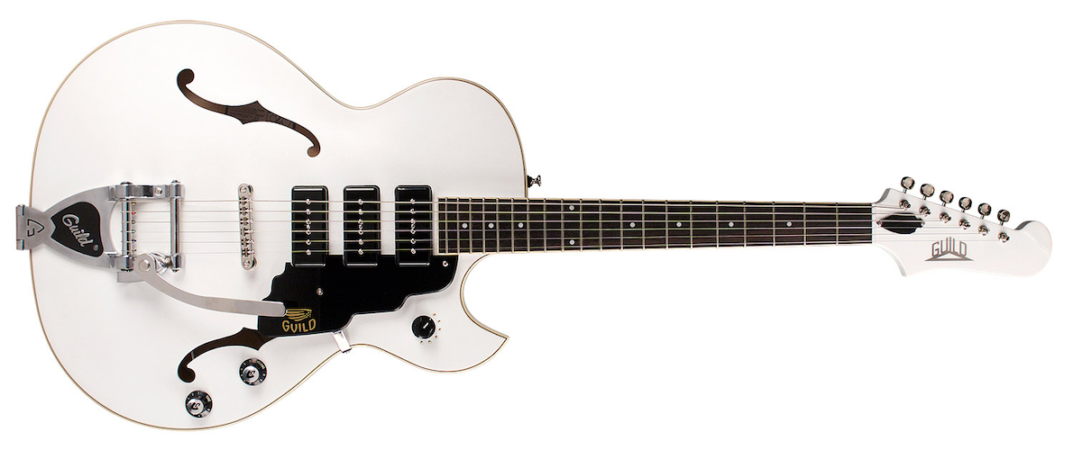 Guild Starfire I Jet 90 Electric Guitar - White Satin