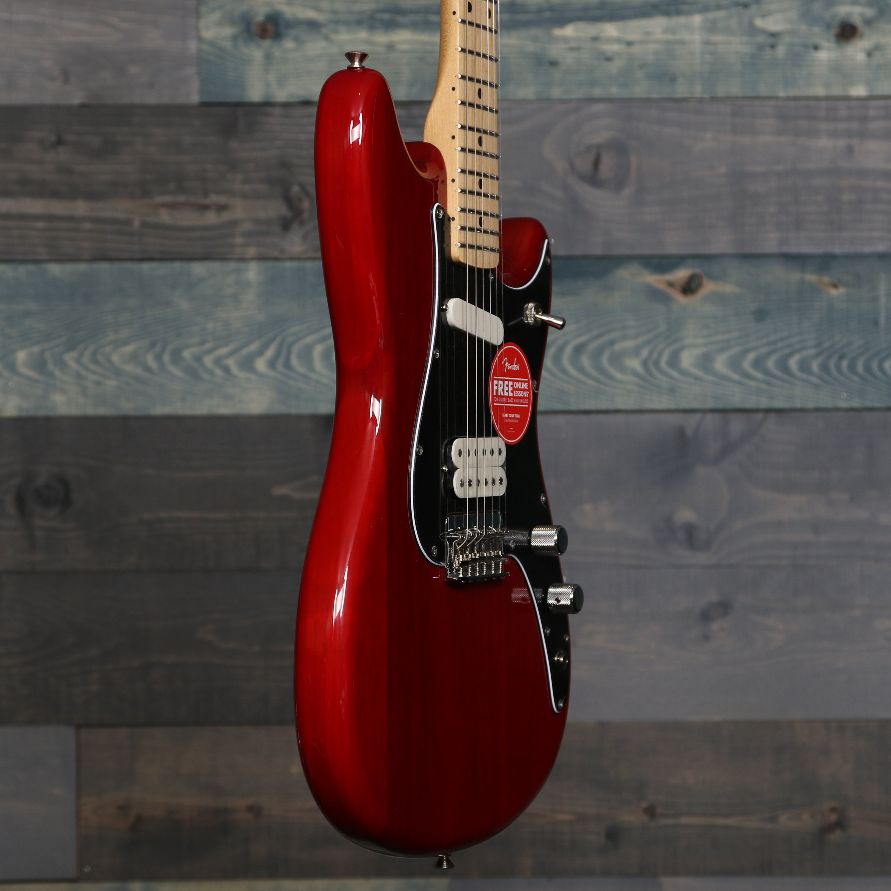 Fender Player Duo-Sonic™ HS, Maple Fingerboard, Crimson Red Transparen