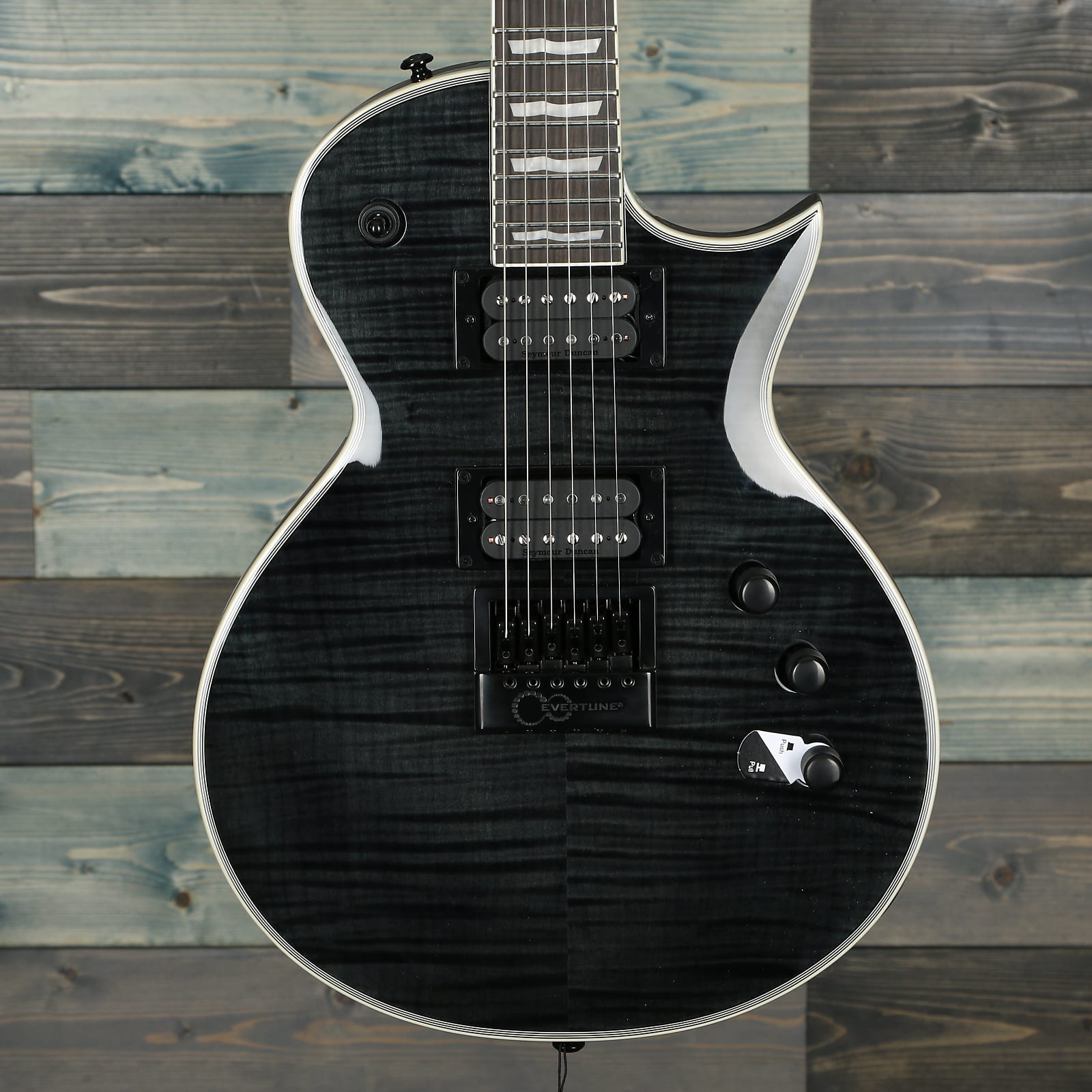 ESP LTD EC-1000 Evertune - See Thru Black