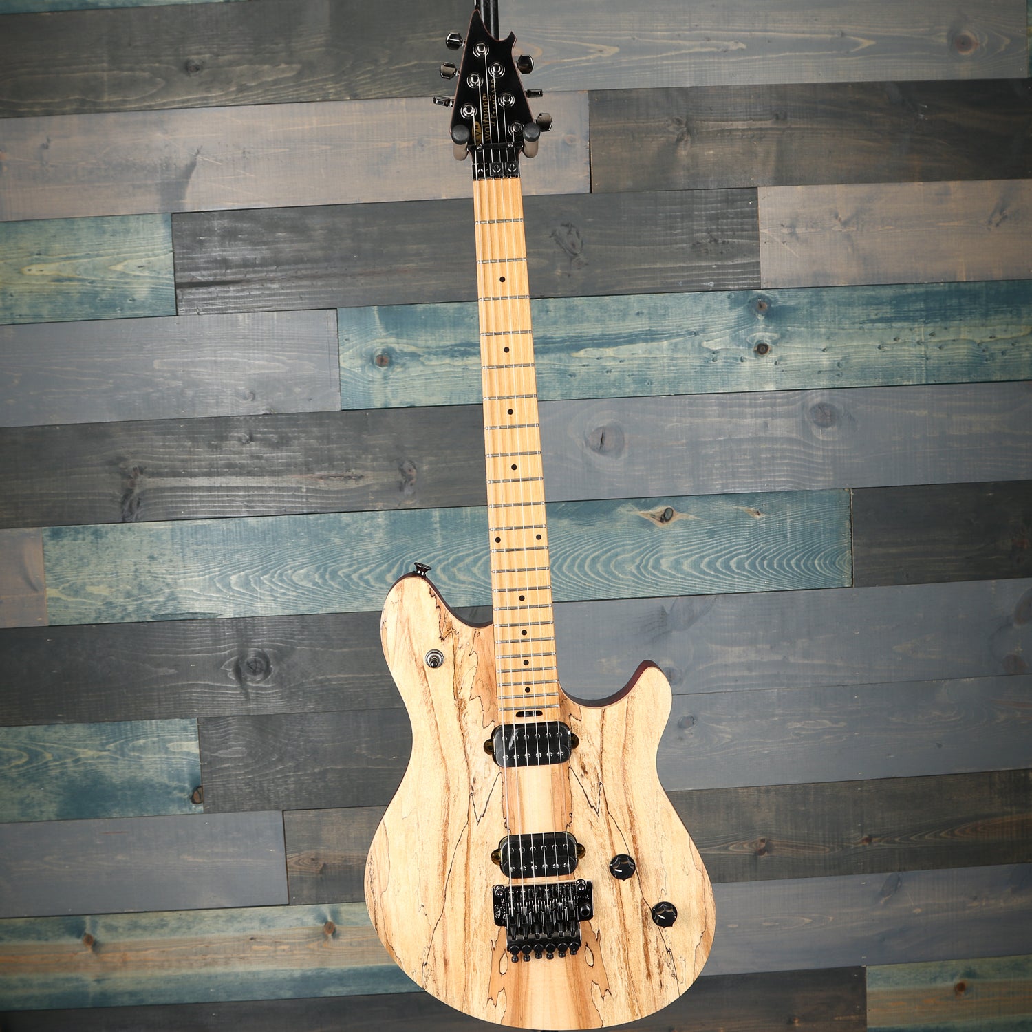 EVH Wolfgang WG Standard Exotic Spalted Maple, Baked Maple Fingerboard, Natural