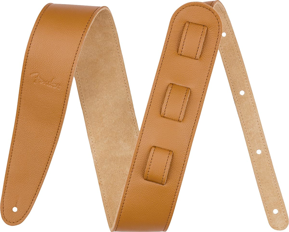 Fender Limited Leather Strap, Laurel Tan