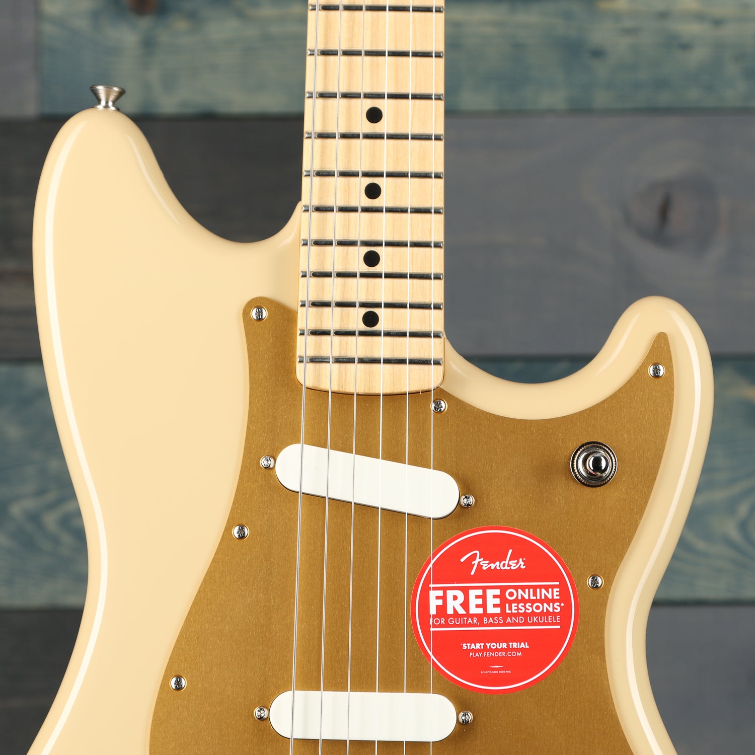 Fender Player Duo Sonic Maple Fingerboard, Desert Sand