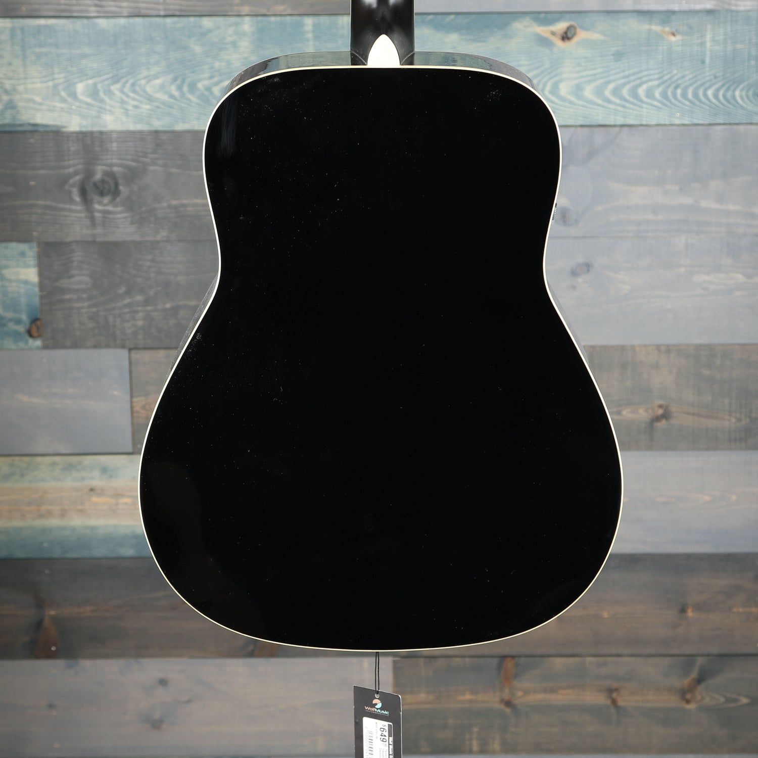 Yamaha FG Black TransAcoustic Dreadnought Guitar