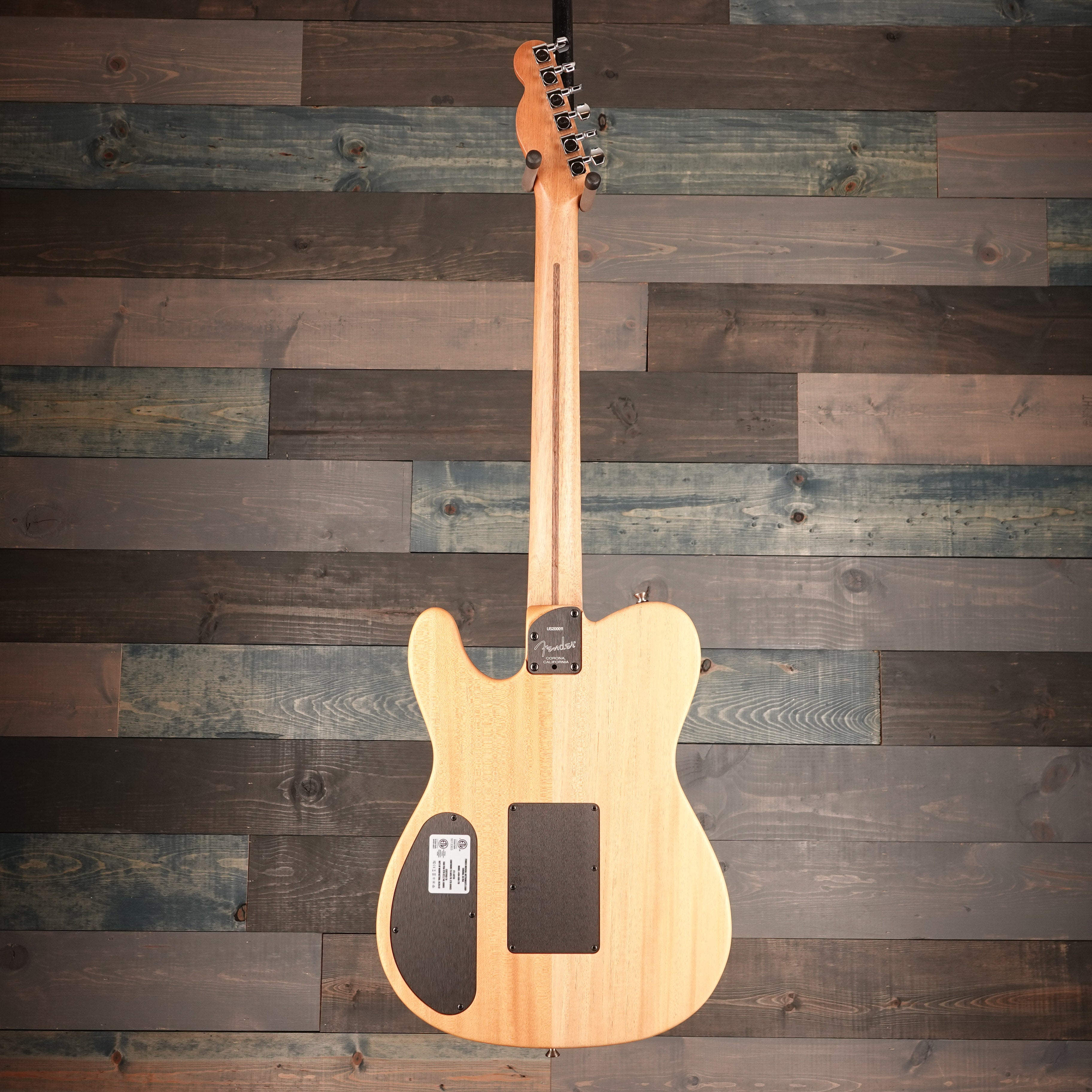 Fender American Acoustasonic™ Telecaster®, Ebony Fingerboard, Surf Green