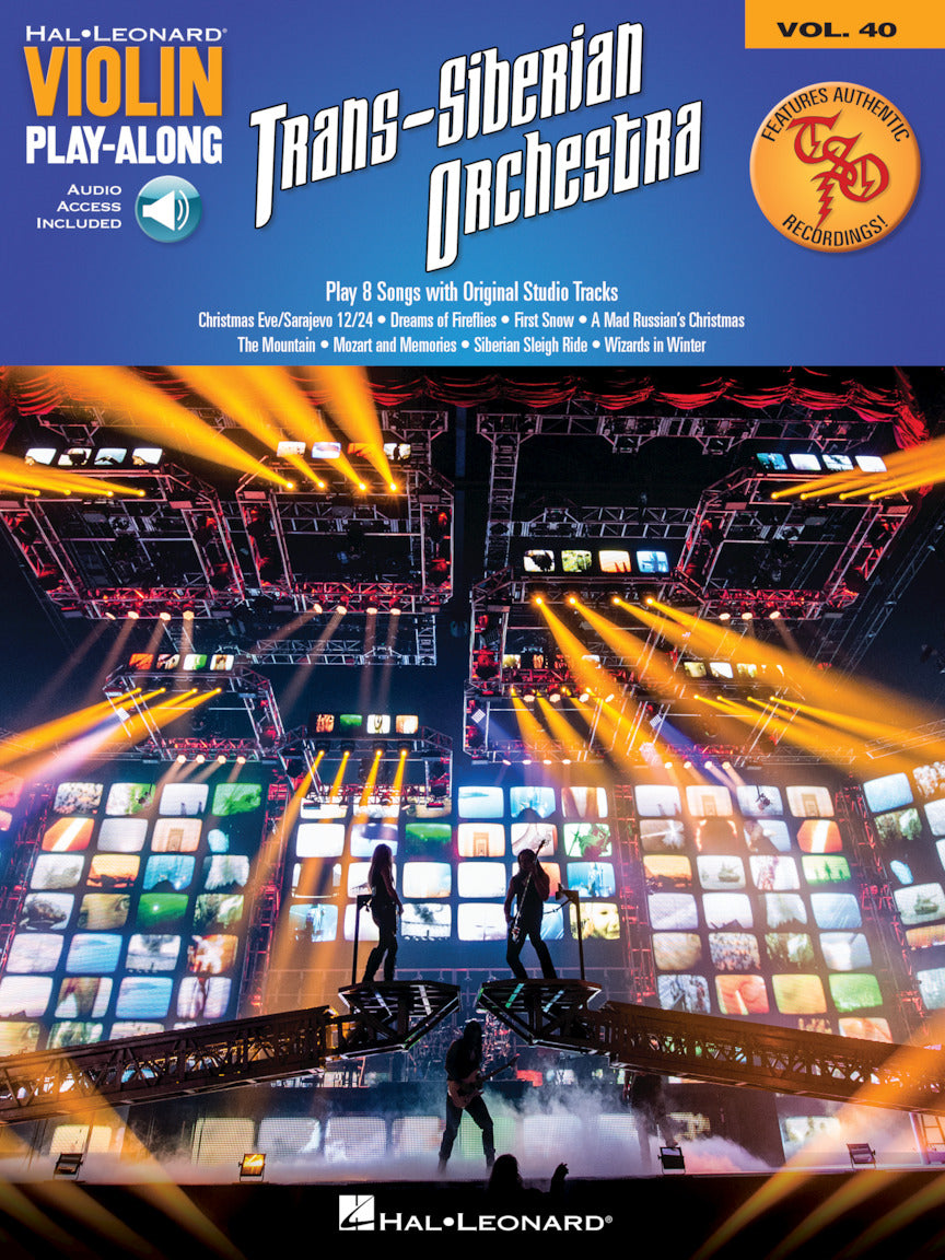 Trans-Siberian Orchestra Violin Play-Along Volume 40