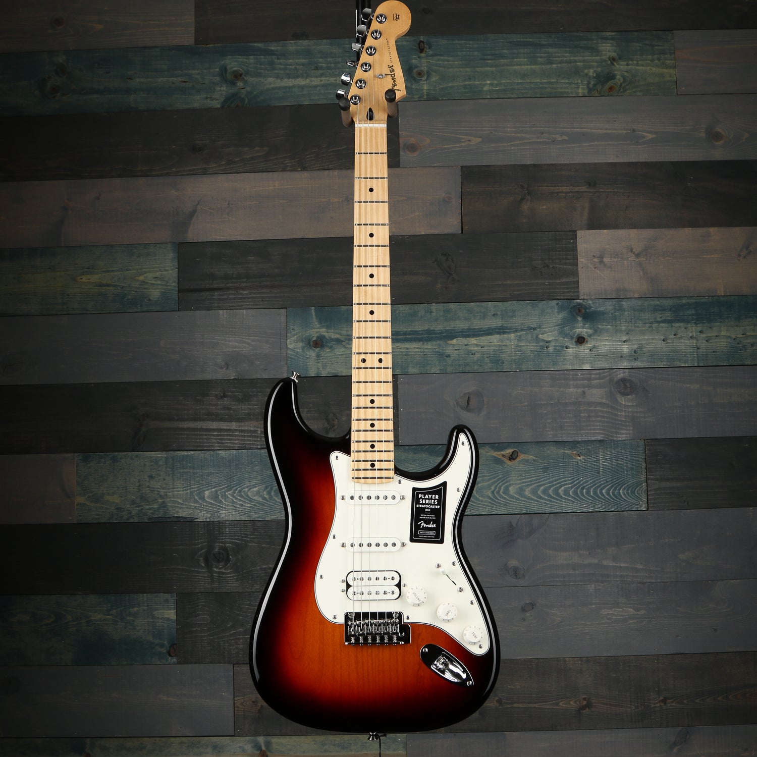 Fender Player Stratocaster HSS, Maple Fingerboard, 3-Color Sunburst