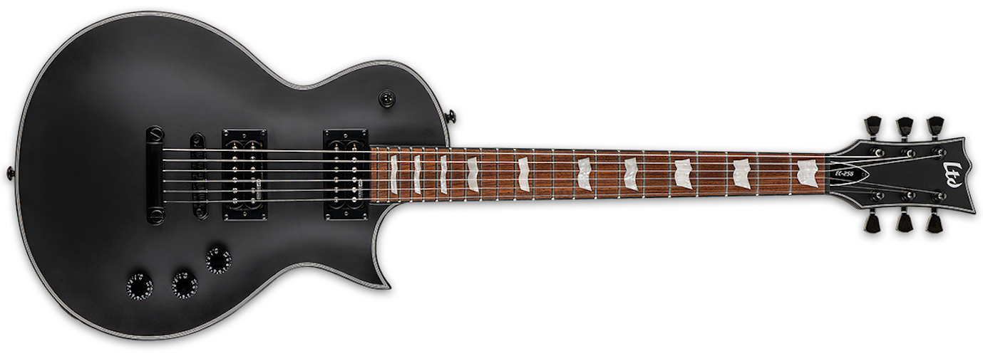 ESP LTD EC-256 Electric Guitar - Black Satin