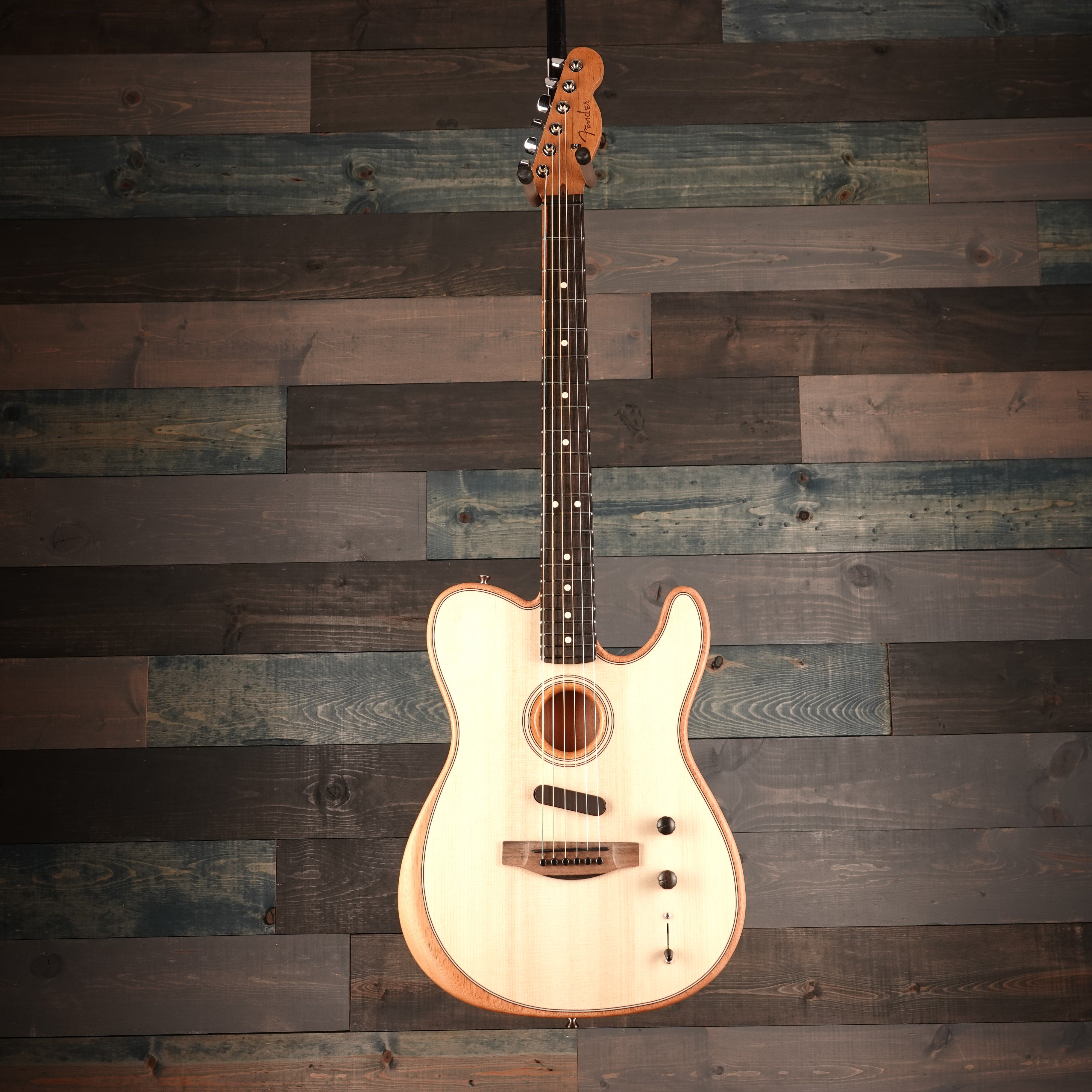 Fender American Acoustasonic™ Telecaster®, Ebony Fingerboard, Natural