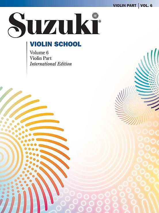 Suzuki Violin School, Volume 6 International Edition