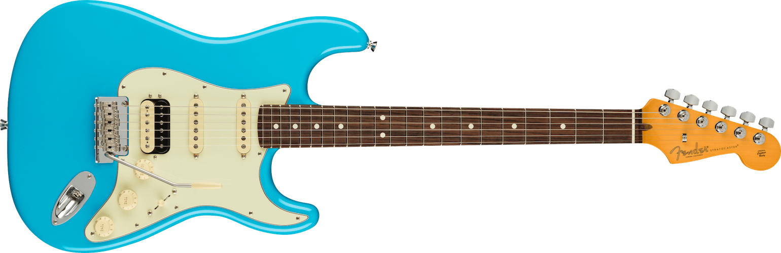 Fender American Professional II Stratocaster HSS Rosewood FB Miami Blue