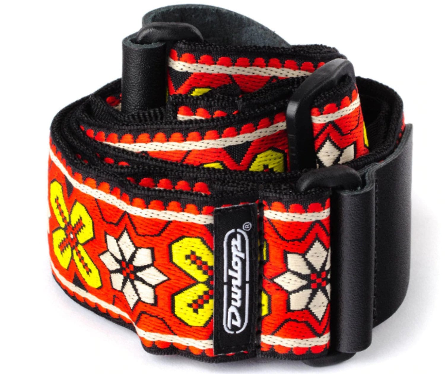 Dunlop Jacquard Avalon Red Strap