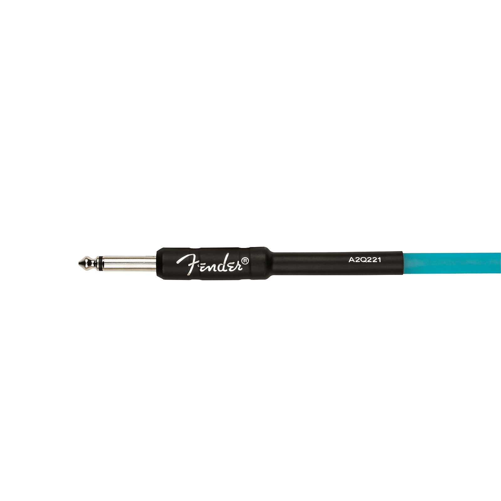 Fender Professional Glow in the Dark Cable, Blue, 18.6'