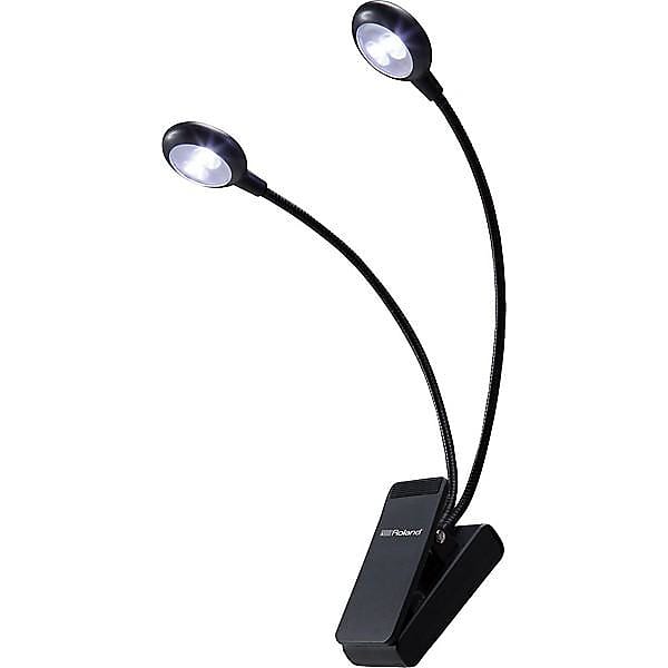 Roland LED Dual Clip Light, Cool lights, 4 bulbs