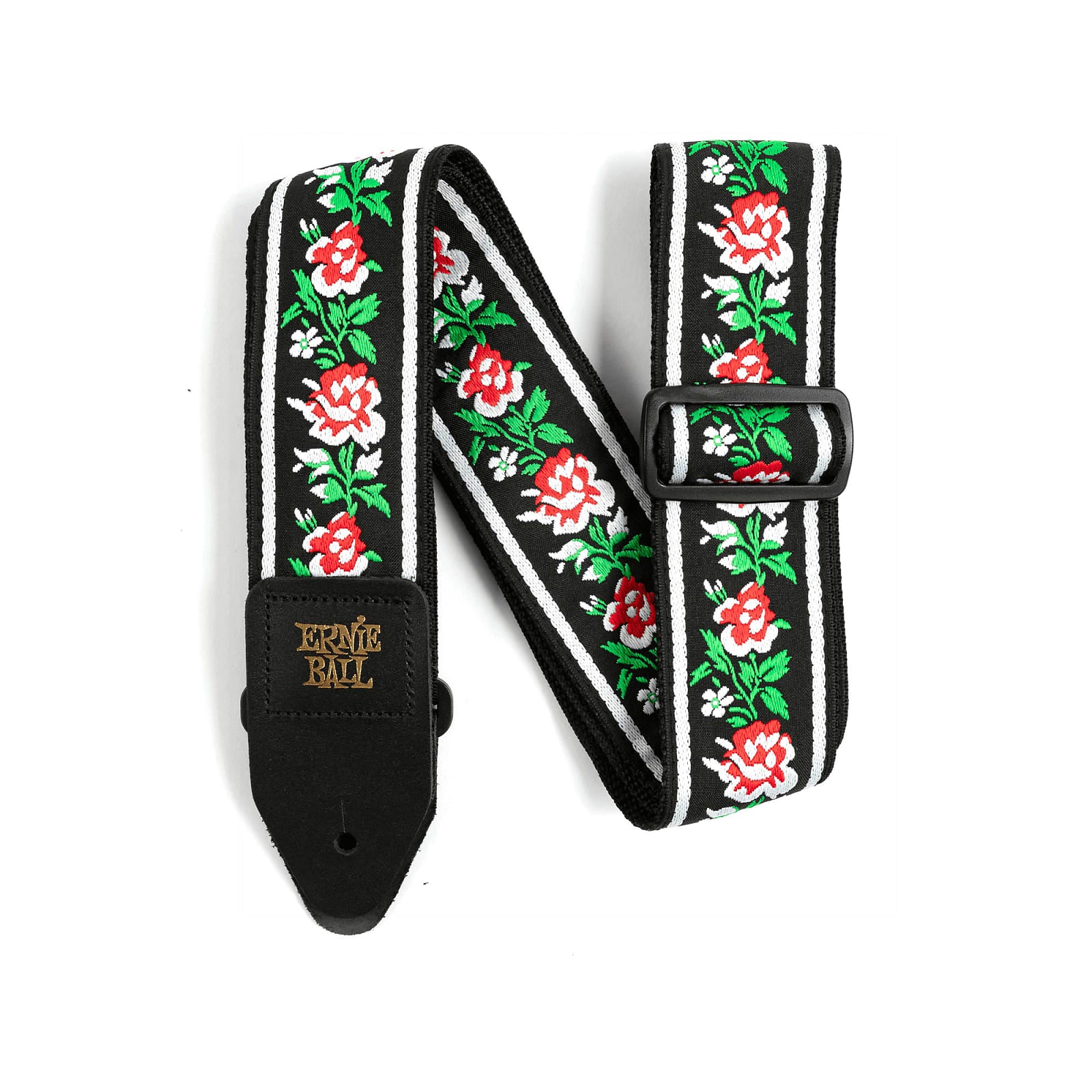 Ernie Ball Winter Rose Jacquard Strap