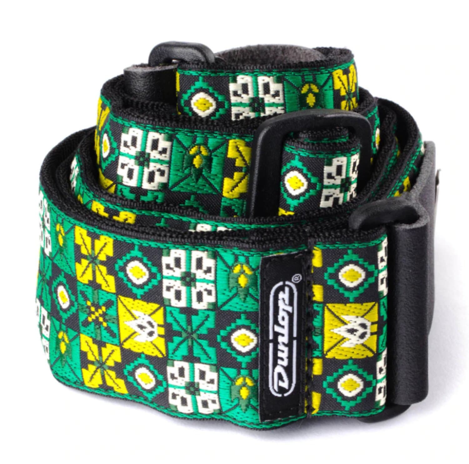 Dunlop Jacquard Winterland Green Strap