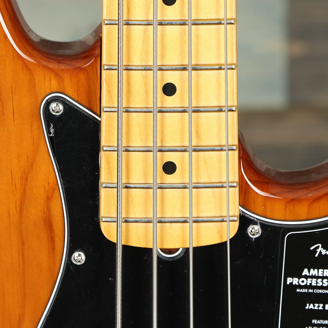 Fender American Professional II Jazz Bass, Maple FB, Roasted Pine