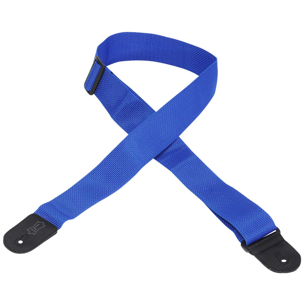 Levy's M8POLY-ROY 2in Polypropylene Guitar Strap - Royal Blue