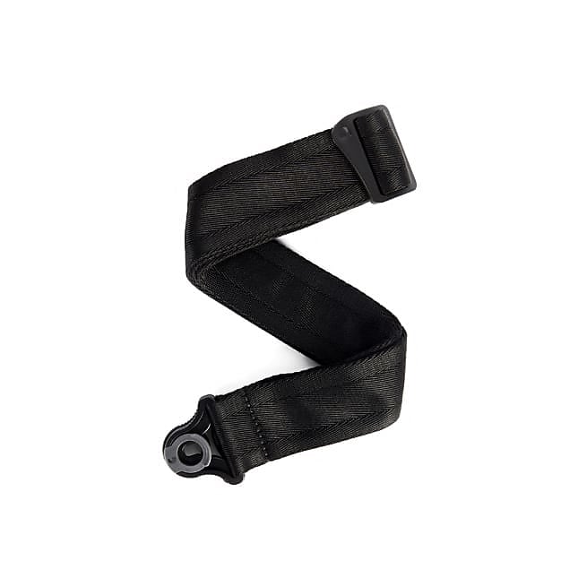 D'Addario Auto Lock Guitar Strap - Black