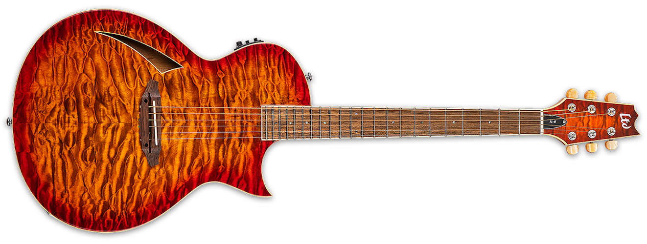 ESP LTD TL-6 Electric Guitar - Tiger Eye Burst