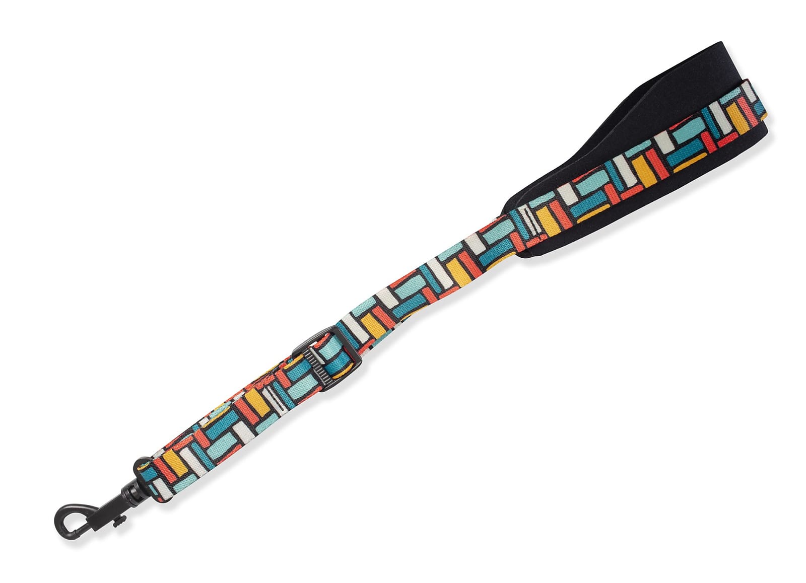 Levy's MP27-002 2.25in Beale Street Sax Strap - Red/Blue/Black/Yellow