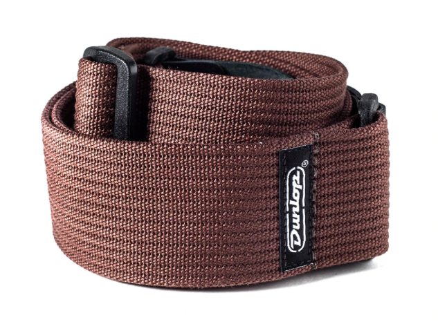 Dunlop Ribbed Cotton Chocolate Strap