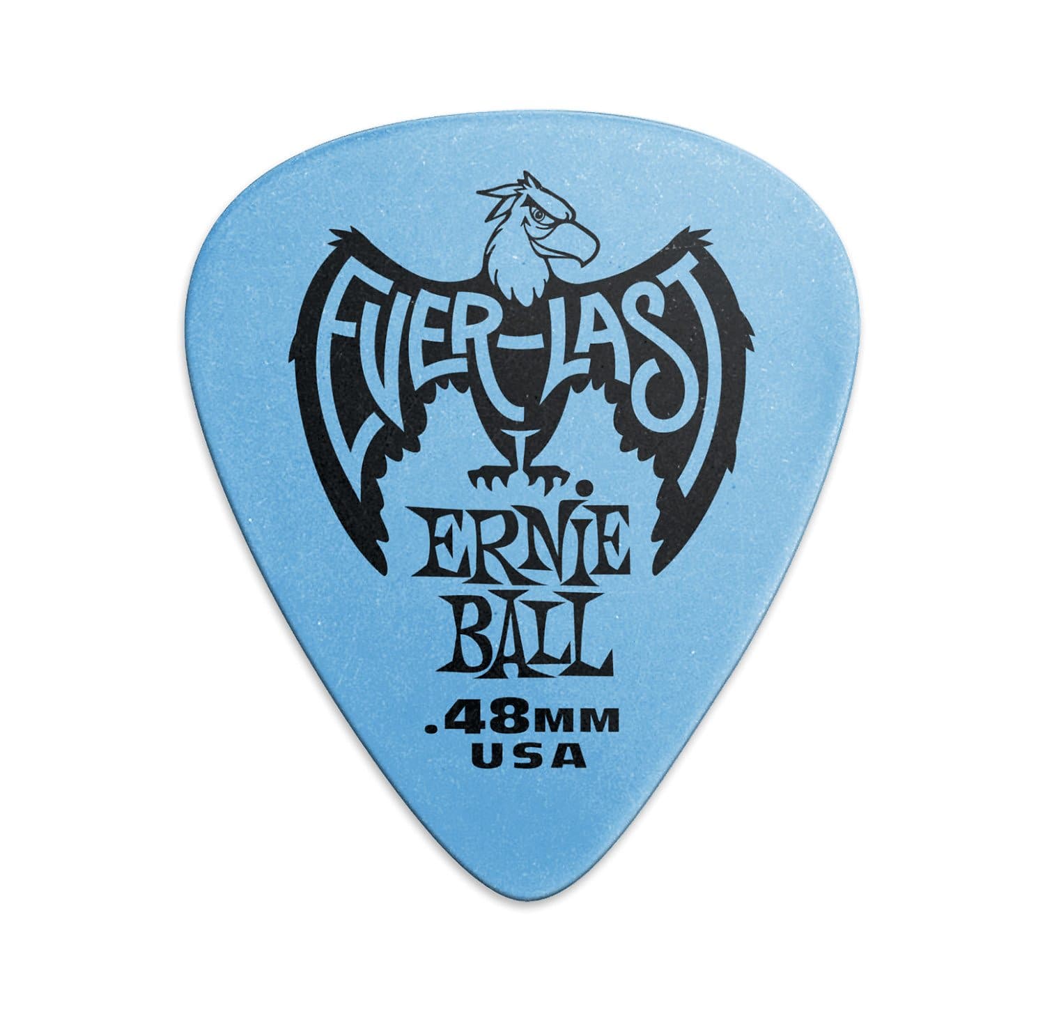 Ernie Ball 9181 .48mm Blue Everlast Picks 12-pack