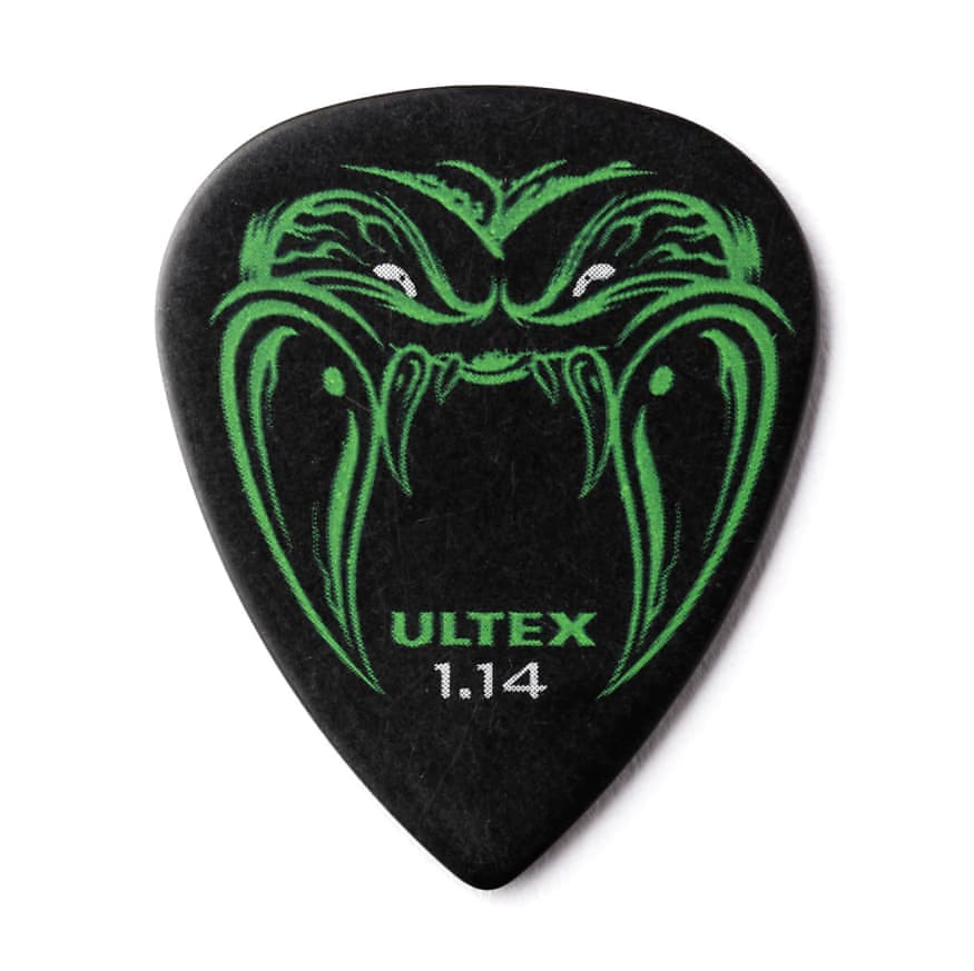 Dunlop PH112P114 Hetfield's Black Fang Pick 1.14mm - 6 pack