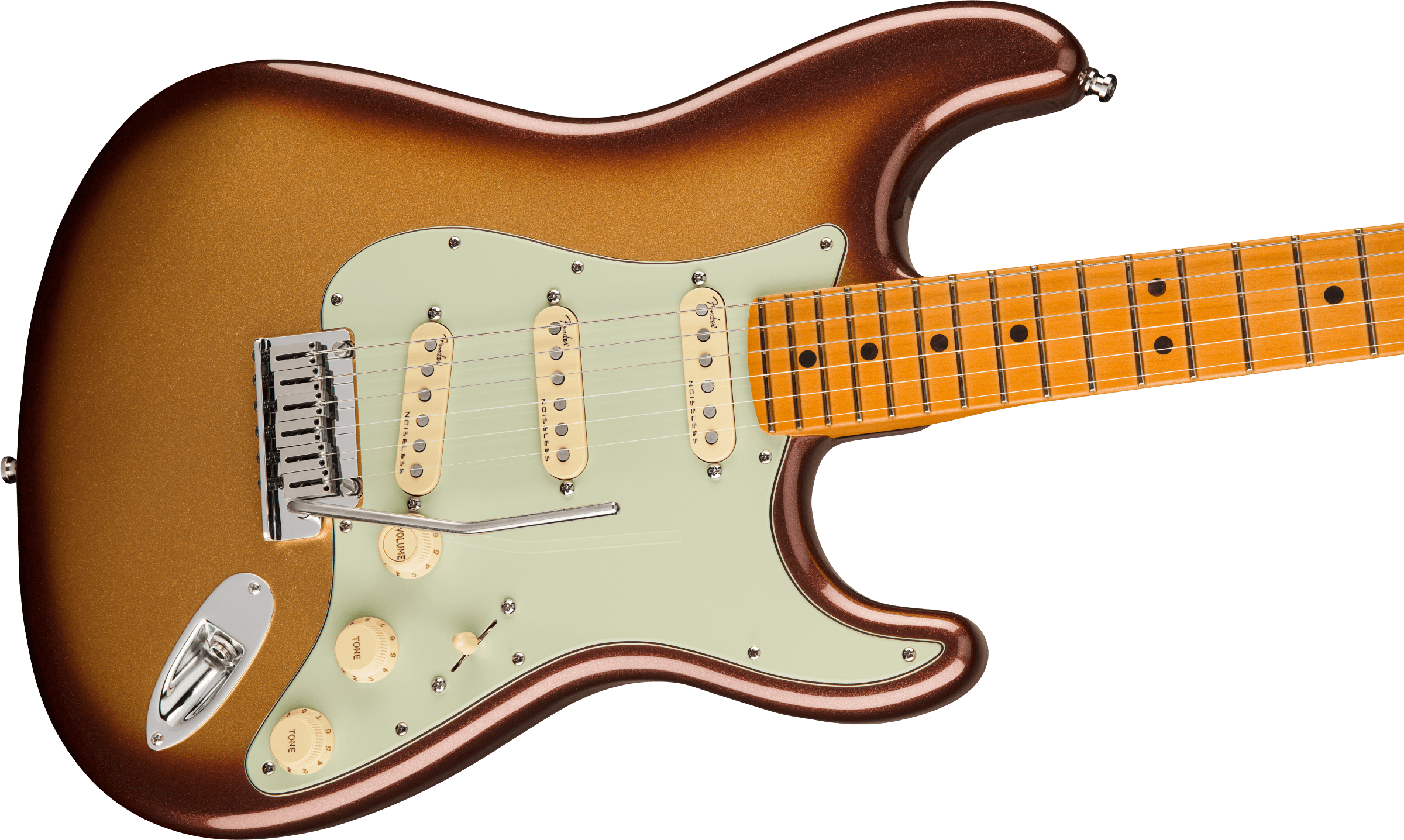 Fender American Ultra Stratocaster®, Maple Fingerboard, Mocha Burst